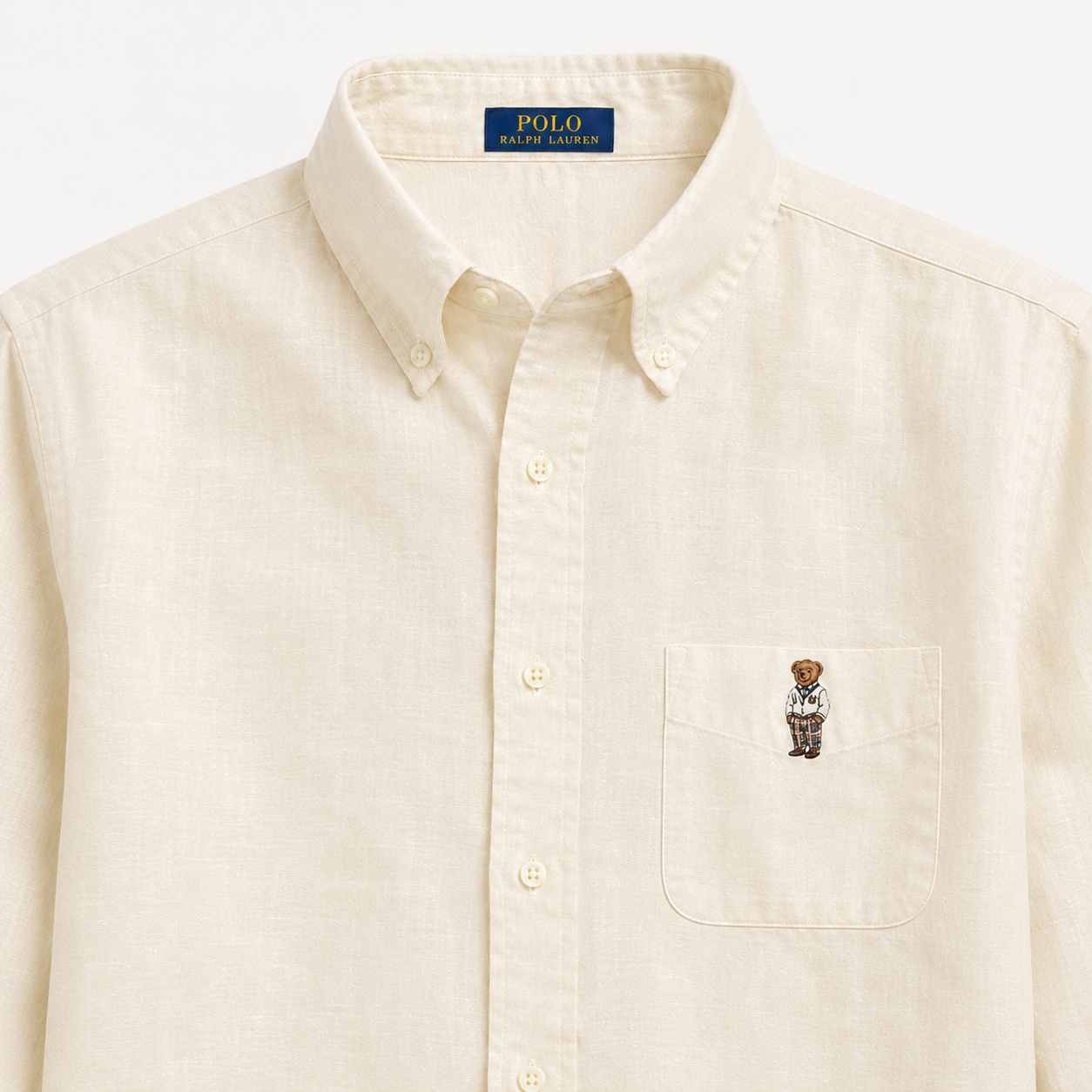 ABD Cream LINEN Shirt