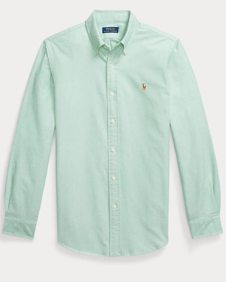 RL Pista Green Oxford Shirt