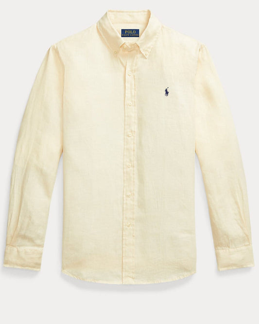 ABD Biege Yellow LINEN Shirt