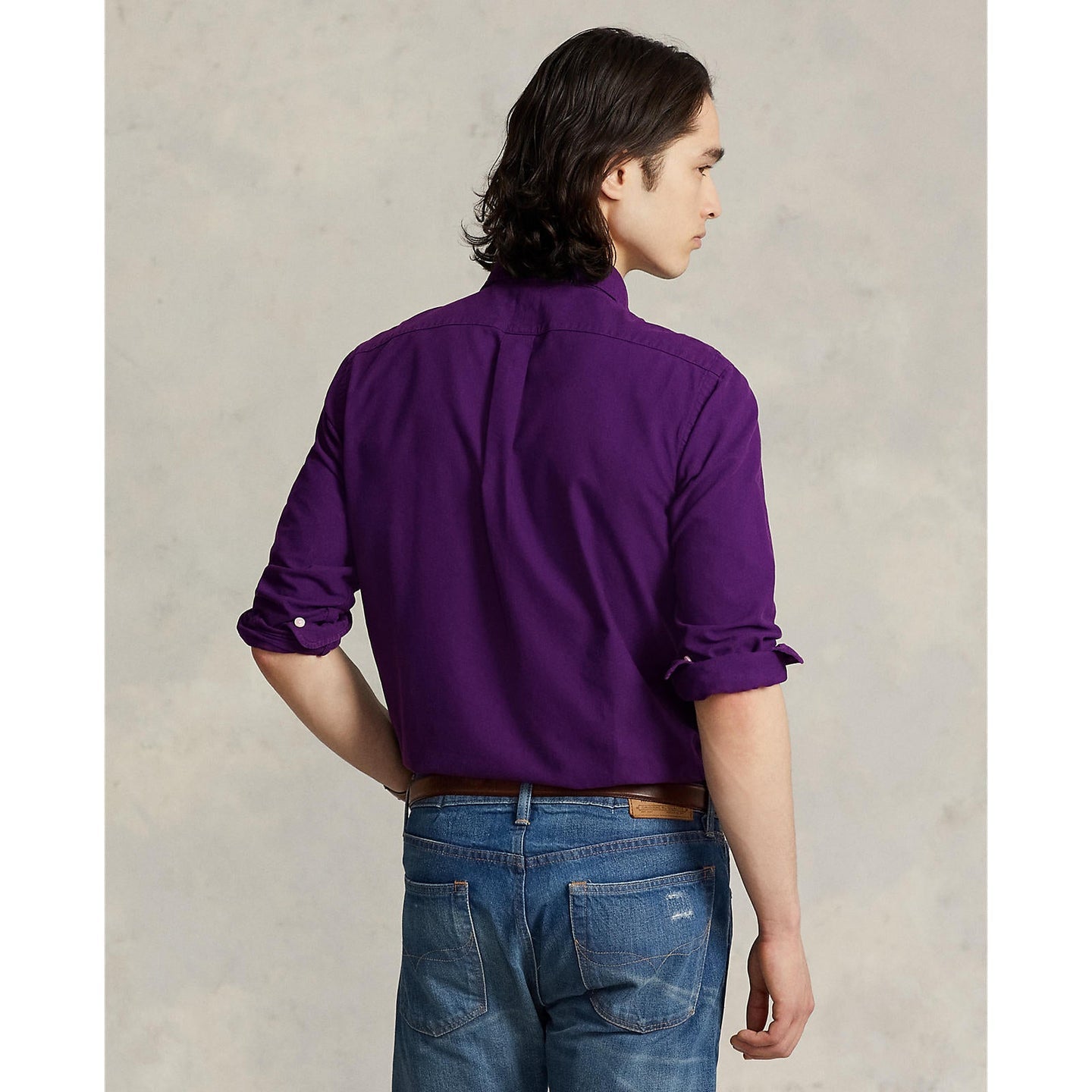 RL Purple Oxford Shirt