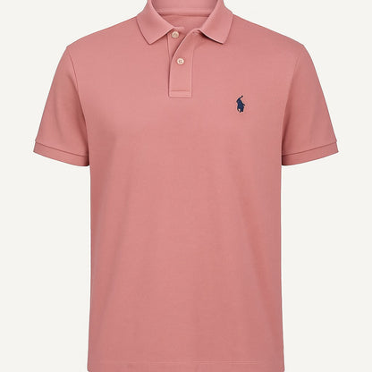 RL Collar T-shirt PINK