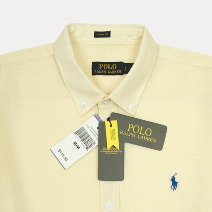 RL Lemon Yellow Linen Shirt