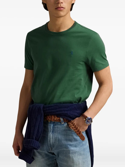 RL Crew-Neck T-shirt (Olive Green)