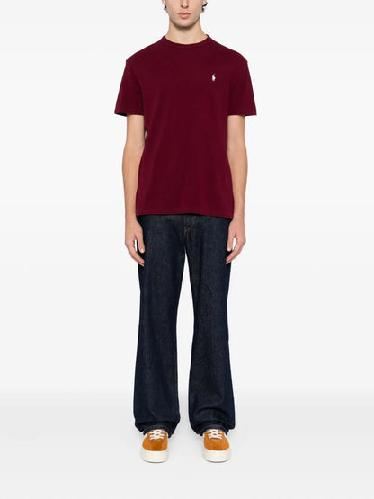 RL Crew-Neck T-shirt (Wine)