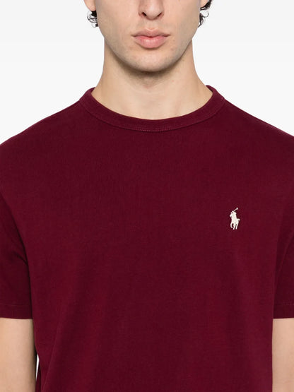 RL Crew-Neck T-shirt (Wine)