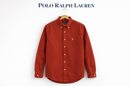 RL Classic Full Sleeve Shirt MAHROON