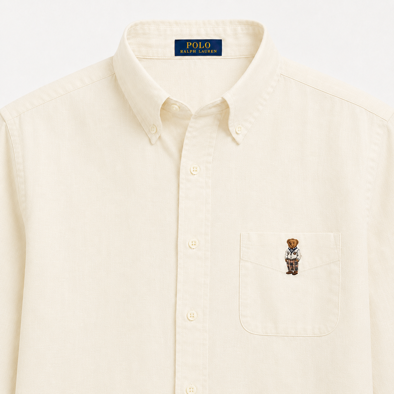 RL Cream LINEN Shirt