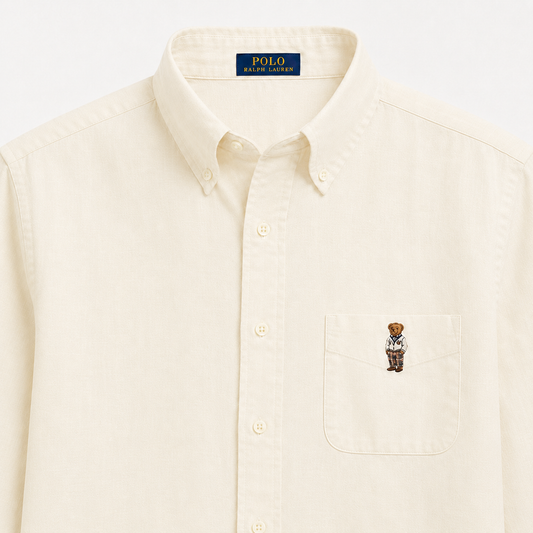 RL Cream LINEN Shirt
