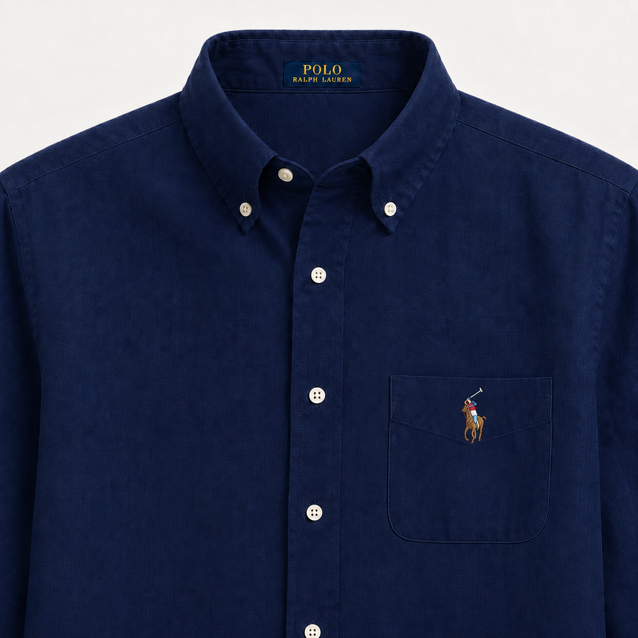 RL Luxury Blue Full Sleeve Shirt