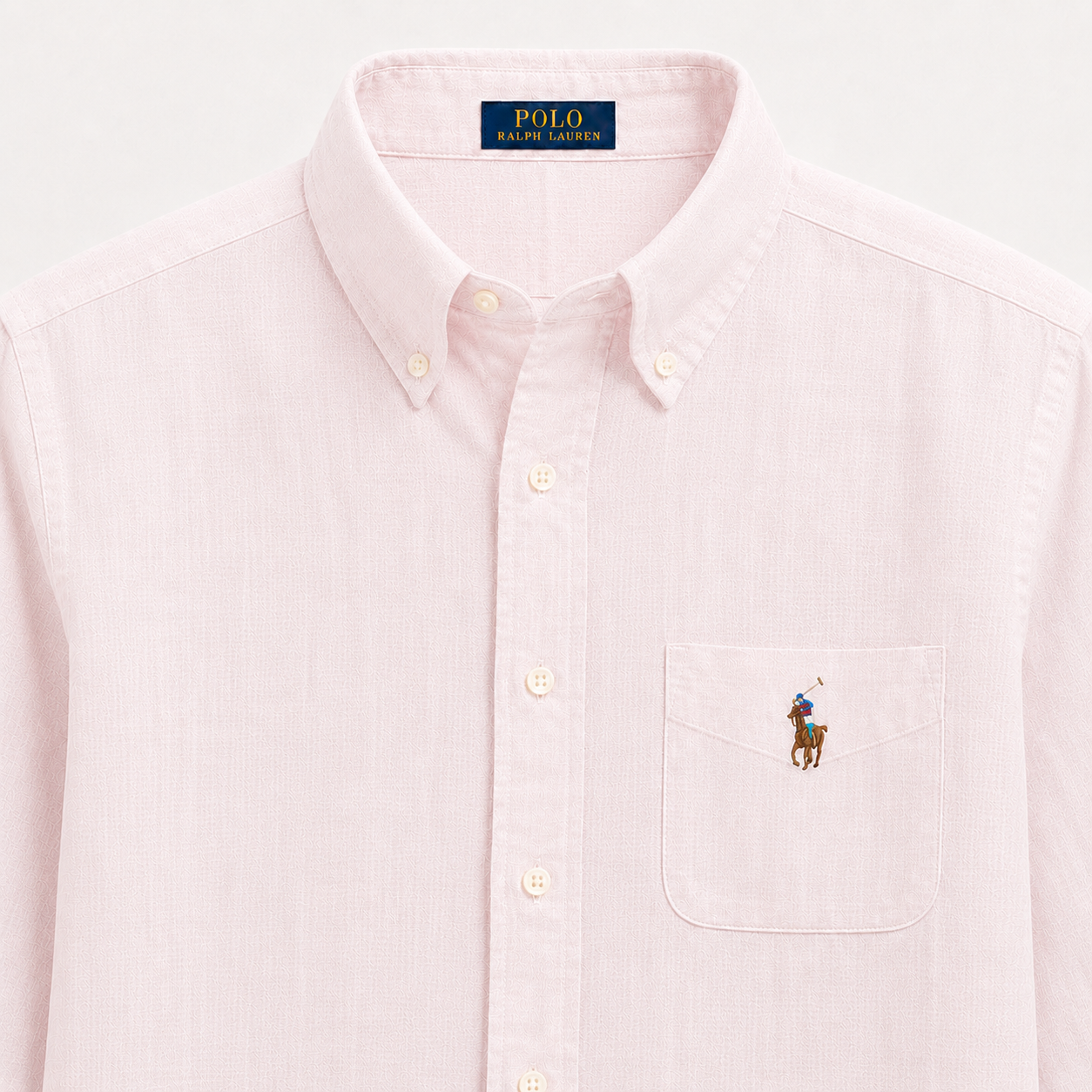 RL Luxury Pink Full Sleeve Shirt
