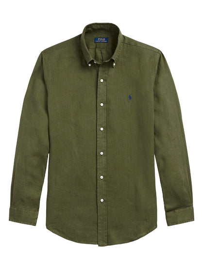 RL Bottle Green Oxford Shirt