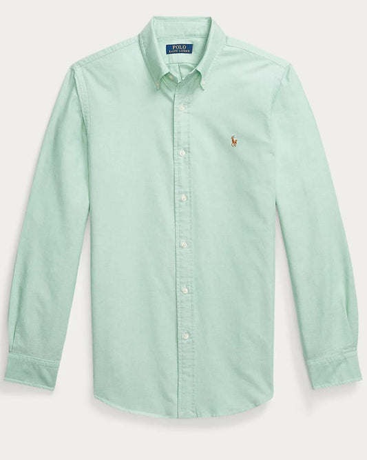 RL Pista Green Oxford Shirt
