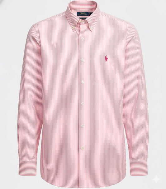 RL Pink Oxford Lining Shirt