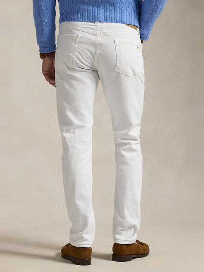 Men’s Premium White Slim Fit Jeans