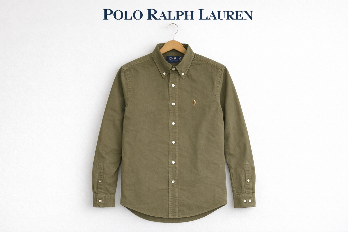 RL Classic Full Sleeve Shirt OLIVE GREEN